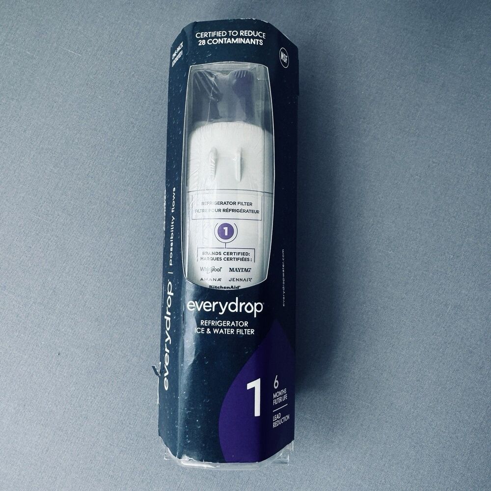 NIP Everydrop Genuine OEM Whirlpool Maytag Water Filter #1 Sealed Wrapped